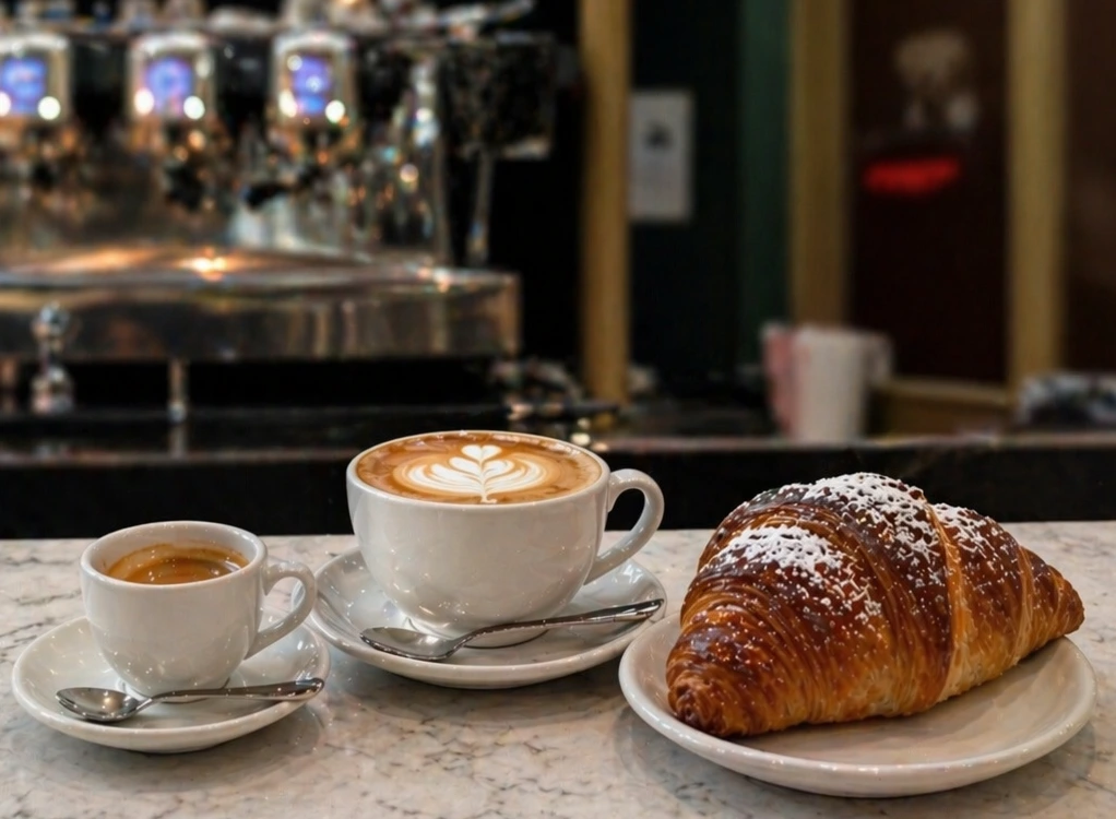 Colazione, caffetteria, caffè, cappuccino, cornetti, pasticceria a San Gemini, Terni TR
